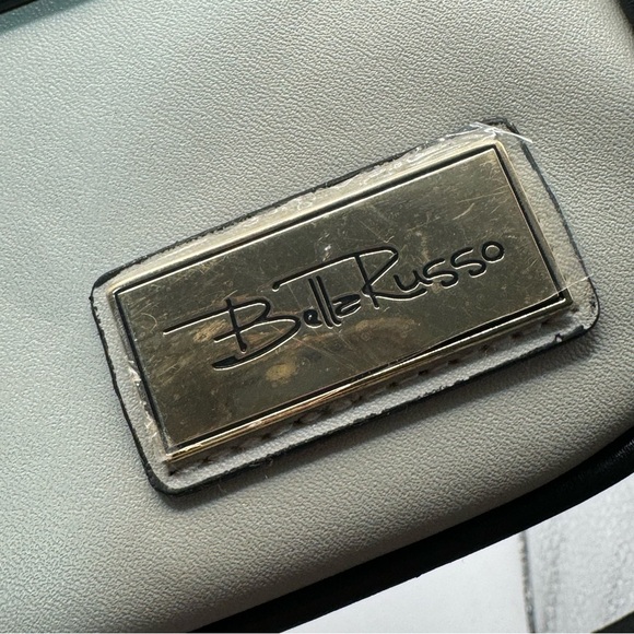 Bella Russo NEW vegan leather top handle crossbody satchel bag purse - Picture 8 of 15